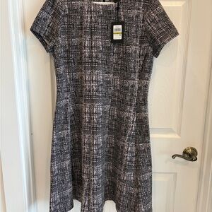 Weekend price drop. DKNY Black & White Dress NWT